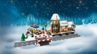 Фото к инструкции LEGO Creator Expert 10259 Winter Village Station (Зимняя железнодорожная станция)