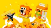Фото к инструкции LEGO Classic 10709 Orange Creativity Box (Оранжевый набор для творчества)