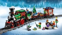 Фото к инструкции LEGO Creator Expert 10254 Winter Holiday Train (Новогодний экспресс)