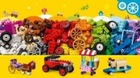 Фото к инструкции LEGO Classic 10715 Bricks on a Roll (Модели на колёсах)