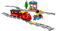 Фото к инструкции LEGO DUPLO 10874 Steam Train (Поезд на паровой тяге)