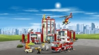 Фото к инструкции LEGO City 60110 Fire Station (Пожарная часть)