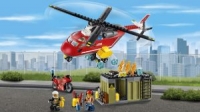 Фото к инструкции LEGO City 60108 Fire Response Unit (Пожарная команда быстрого реагирования)