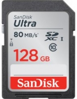 Фото к инструкции SANDISK Ultra SDXC 128GB Class 10 UHS-I SDSDUNC-128G-GN6IN