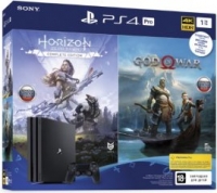 Фото к инструкции SONY PlayStation 4 Pro 1TB + Horizon Zero Dawn Complete Edition + God Of War (CUH-7208B)