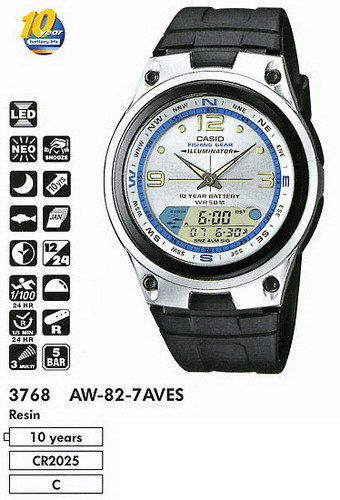 CASIO AW-82-2A