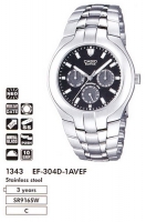 Фото к инструкции CASIO EDIFICE EF-304D-1A